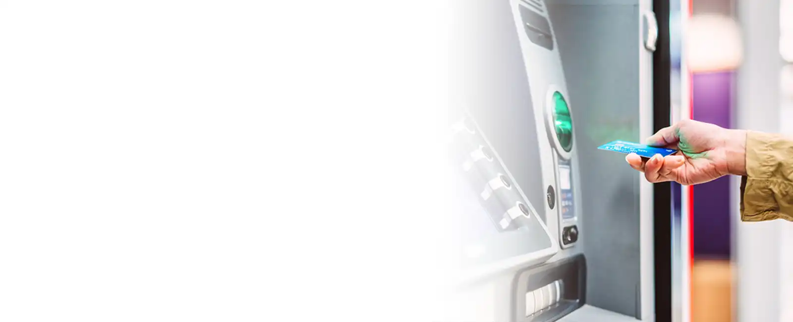 ATM Banking Machine Banner