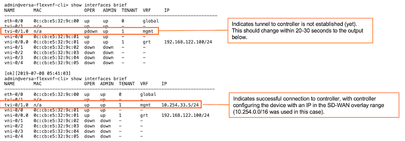 Tunnel Interfaces